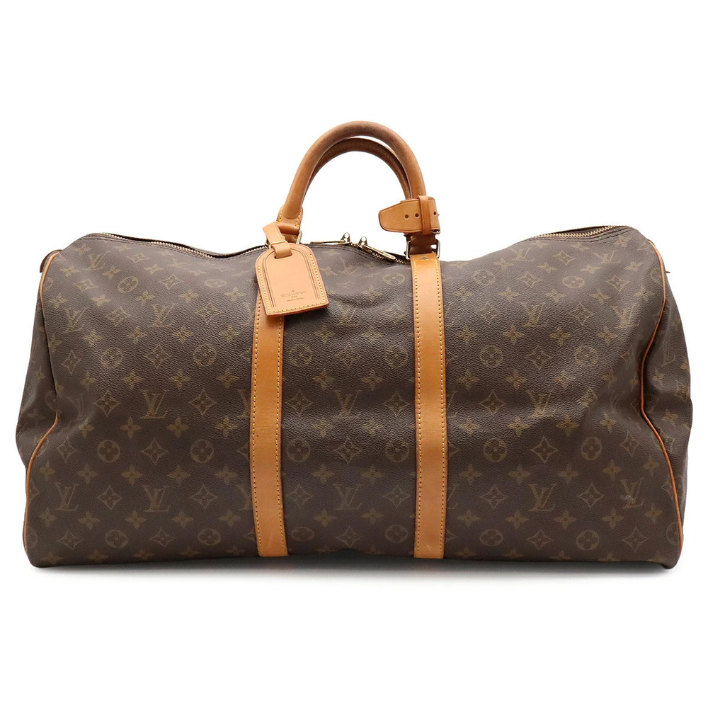 LOUIS VUITTON Monogram Keepall Boston Bag Handbag Travel